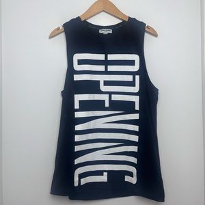 OPENING CEREMONY Men’s 'Stretch Logo' Tank Top (Black, Small)